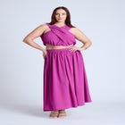 Flowy Printed Maxi Skirt image number null