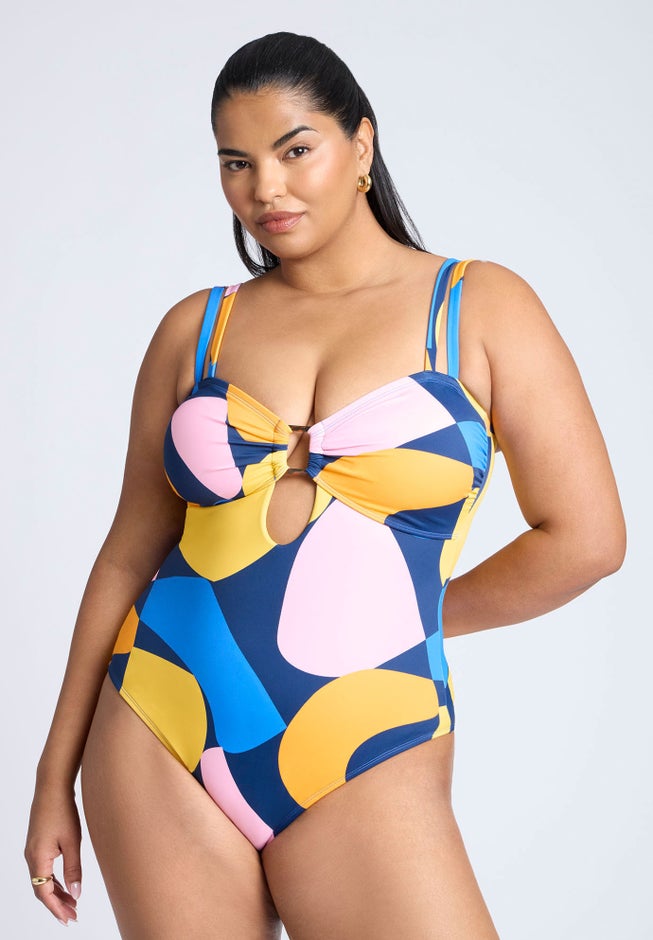 Hardware One-Piece Swim Suit image number 1