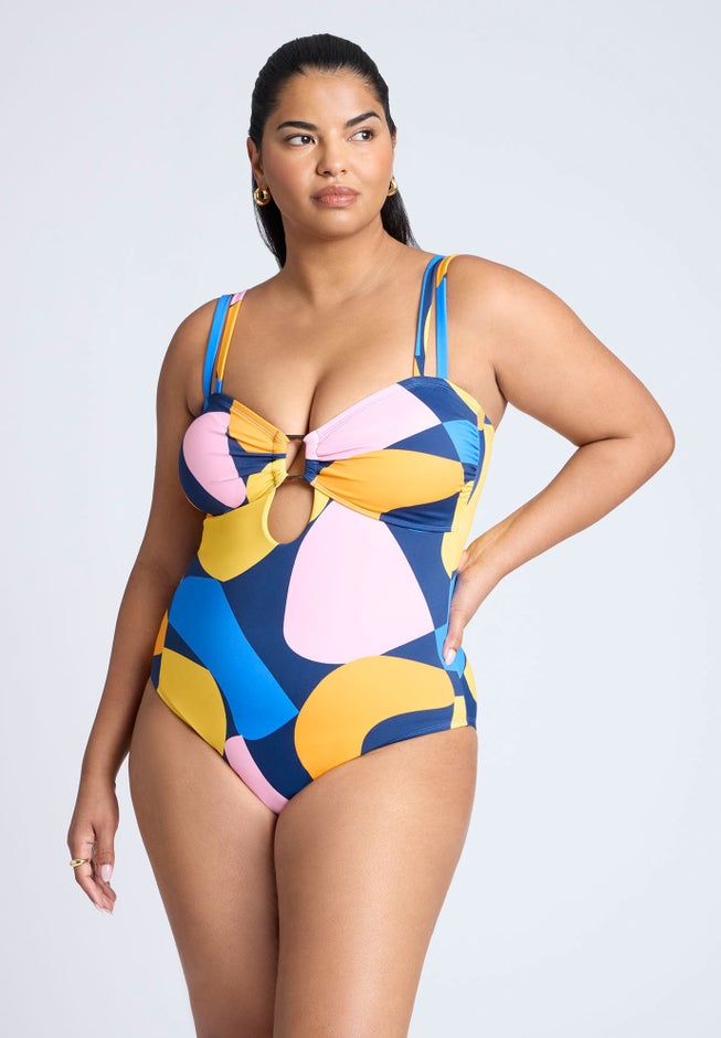 Hardware One-Piece Swim Suit image number 3