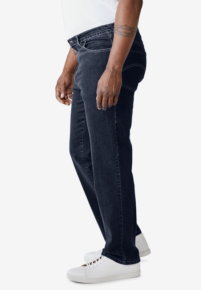 Relaxed-Fit Stretch 5-Pocket Jeans image number 2