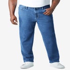Relaxed-Fit Stretch 5-Pocket Jeans image number null