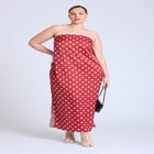  Satin Column Dress  image number null