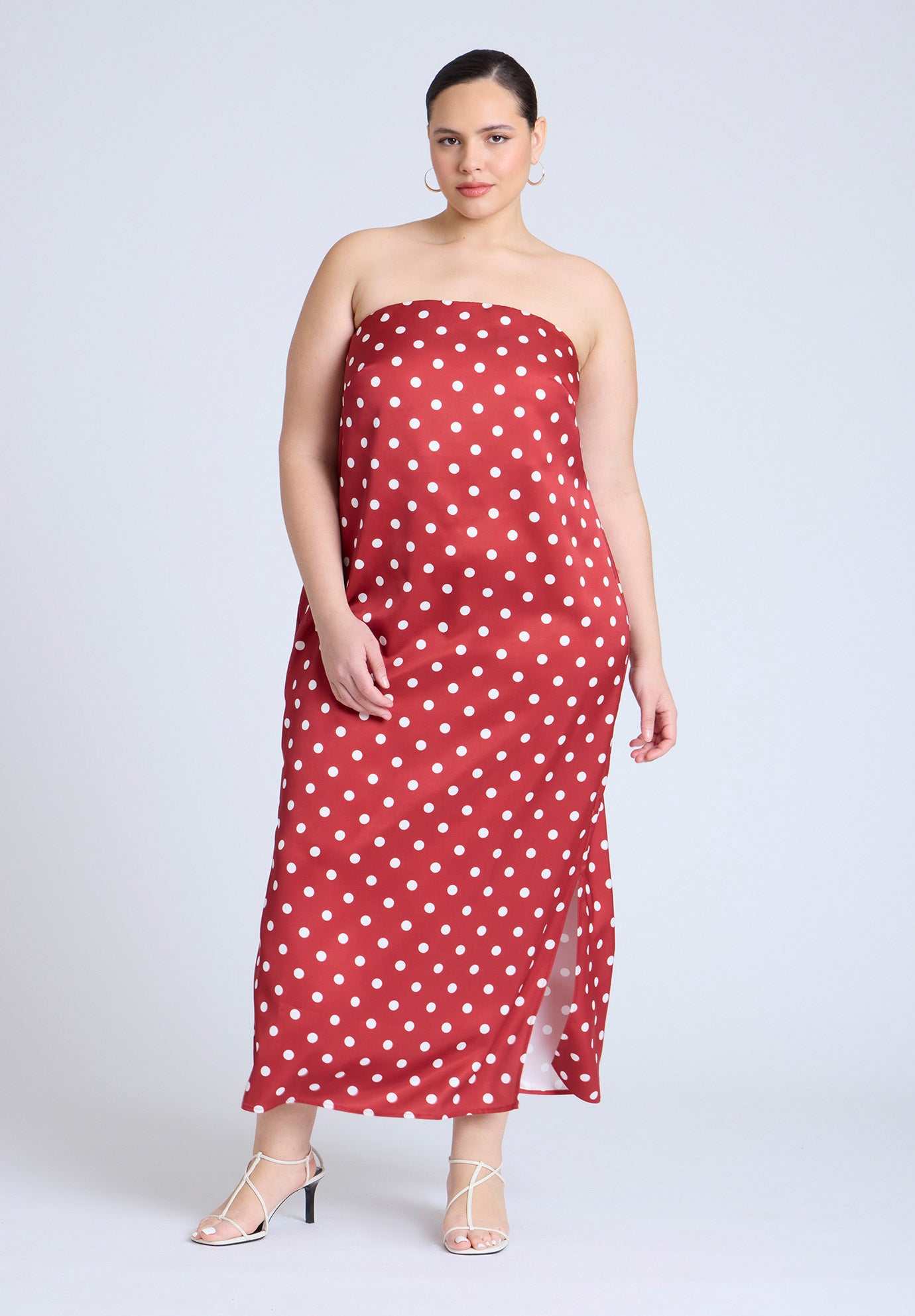  Satin Column Dress  image number 0