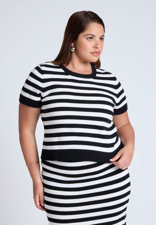Fitted Sweater Top image number null