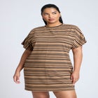 Mini Dolman Tee Dress image number null