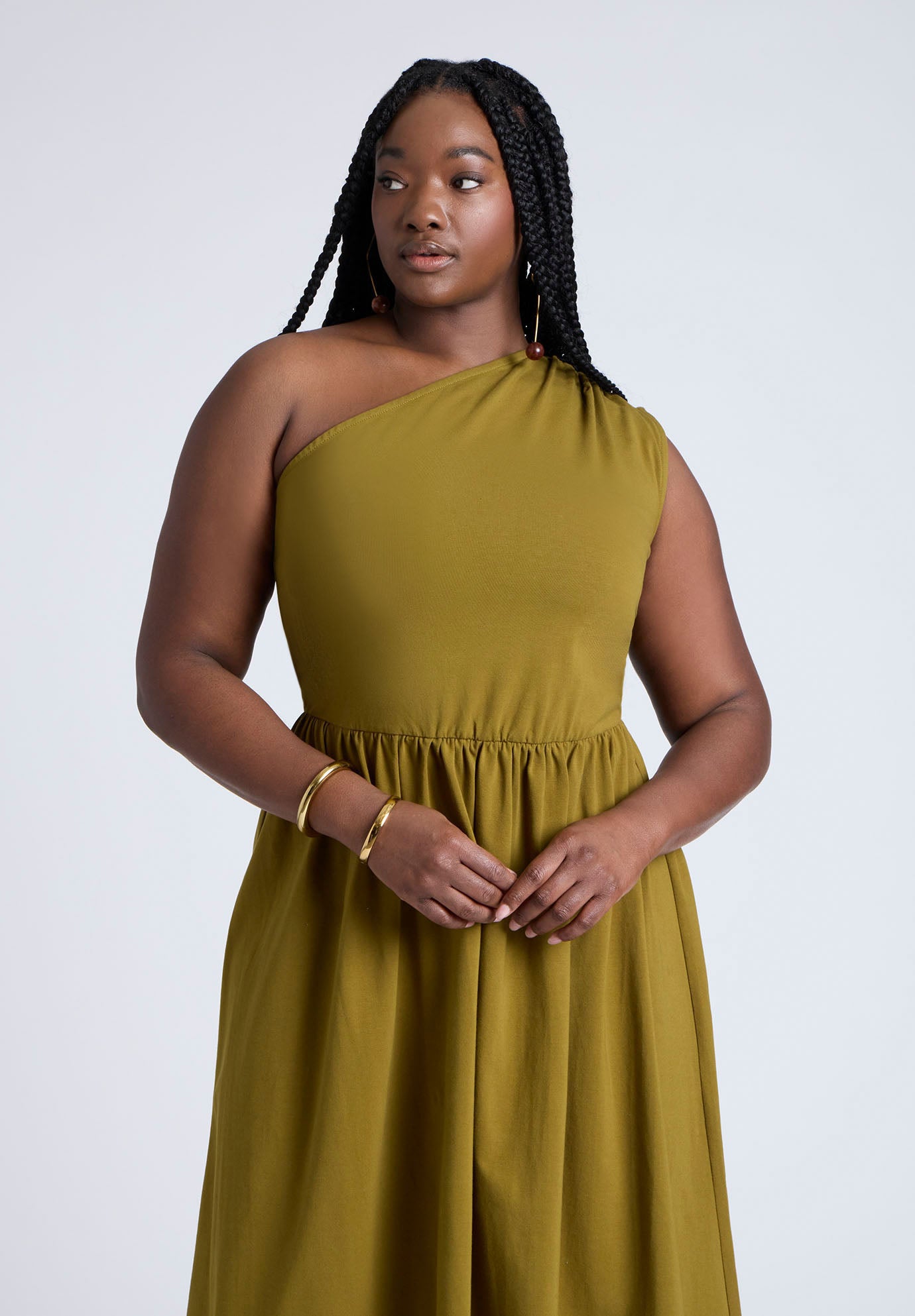 Maxi One Shoulder Dress image number 3