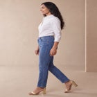 True Fit Stretch Denim Straight Leg Jean image number 1
