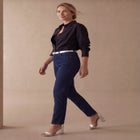 True Fit Stretch Denim Straight Leg Jean image number 1