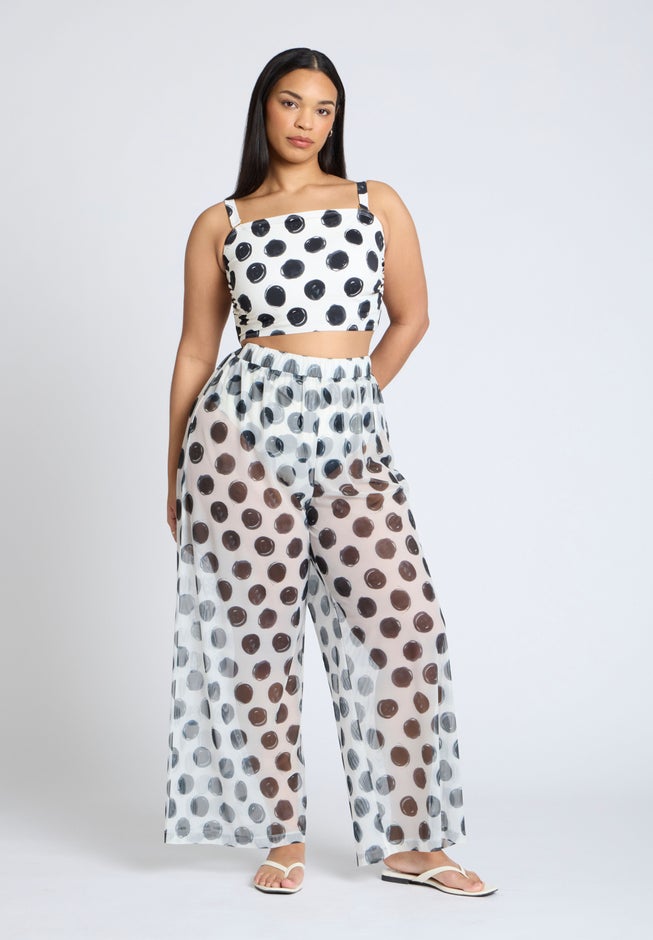 Wide Leg Cover-Up Pant image number 1
