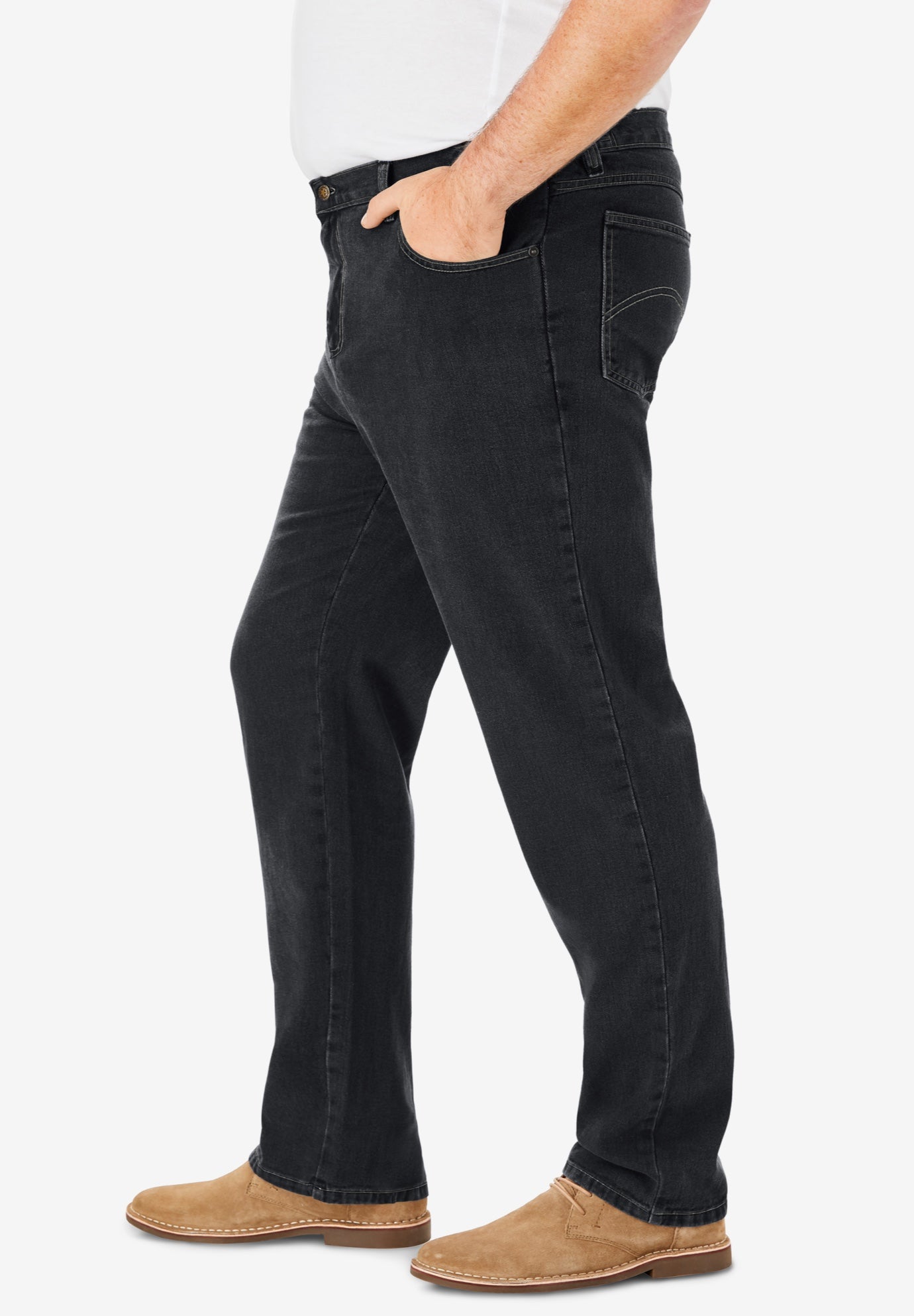 Liberty Blues&trade; Loose Fit 5-Pocket Stretch Jeans image number 2