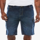 Denim Cargo Shorts image number null