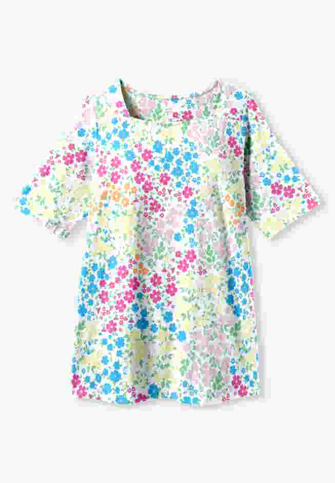 Printed Perfect Square-Neck Tee image number 1