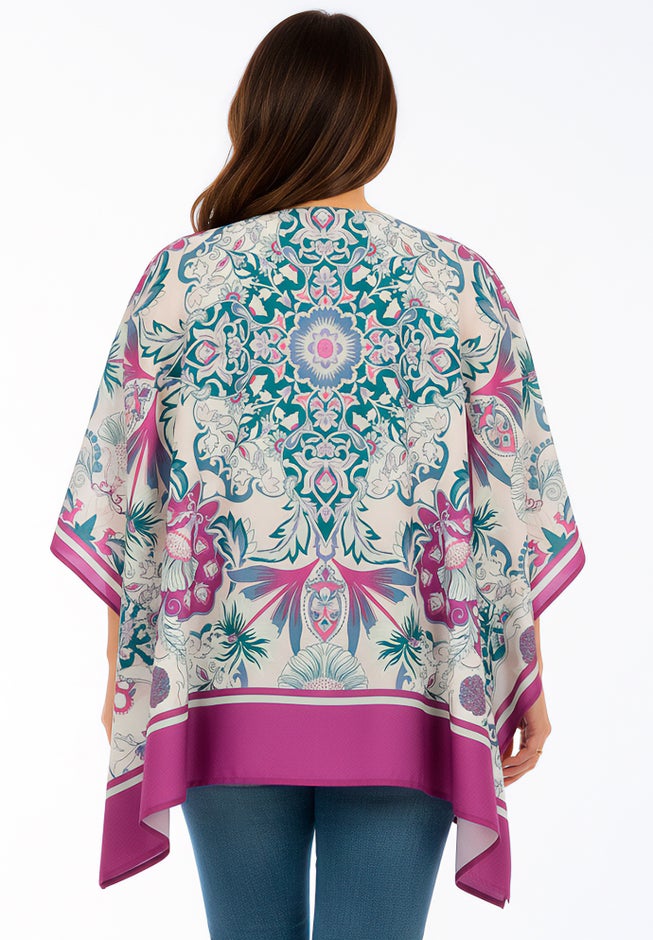 Georgette Poncho image number 1