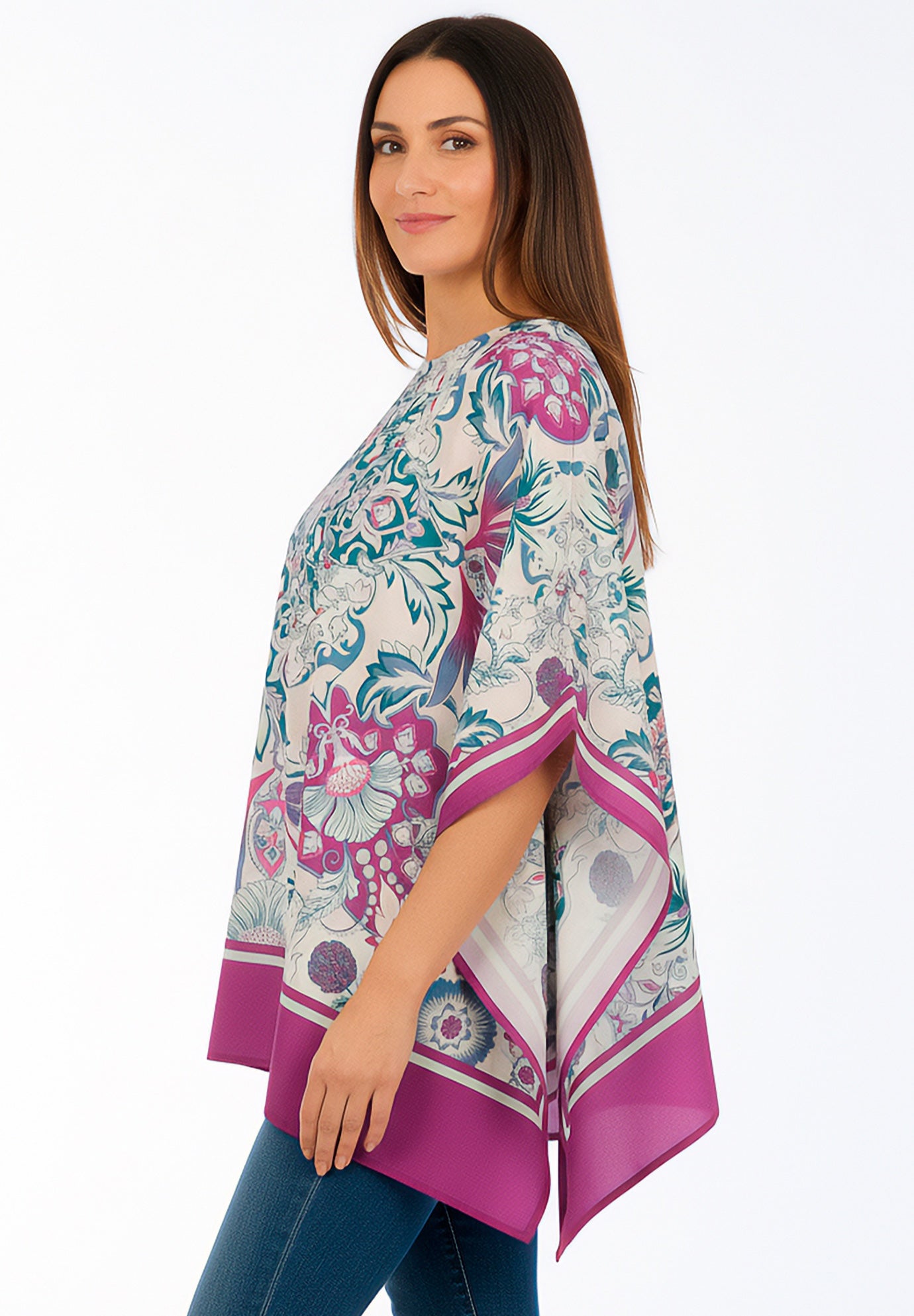 Georgette Poncho image number 2