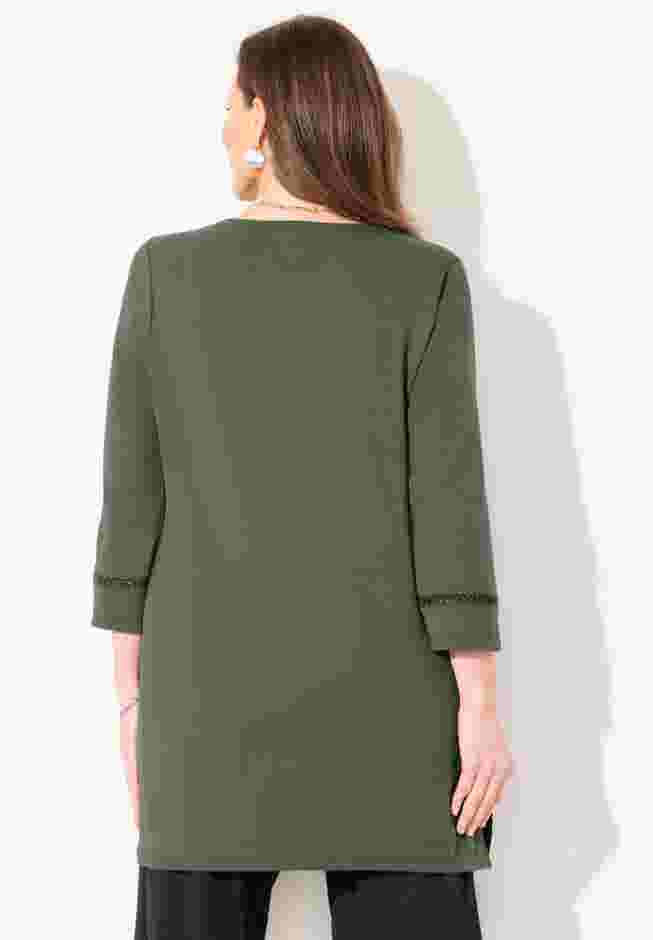 Suprema® Studio Lattice Trim Tunic image number 1