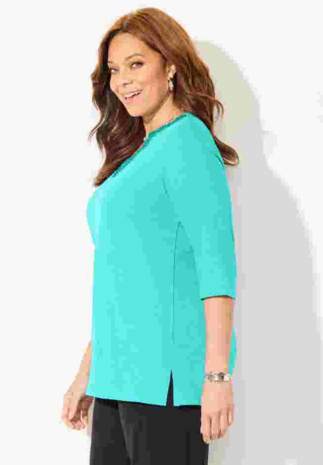 Beaded Embellished Tunic image number 2