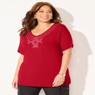 Embellished Dolman Tunic image number null