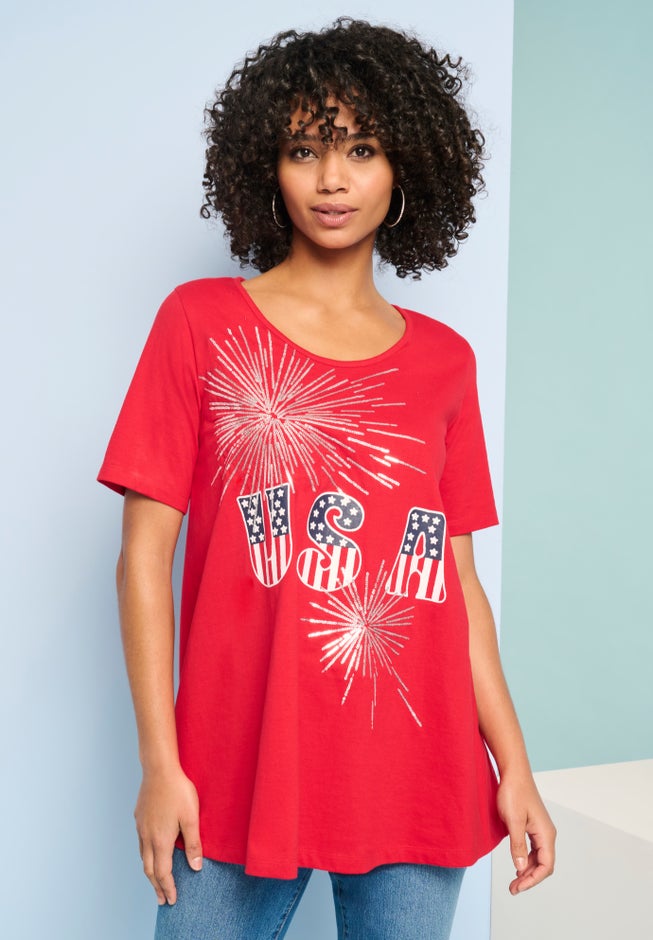 American Graphic Swing Tee image number 0