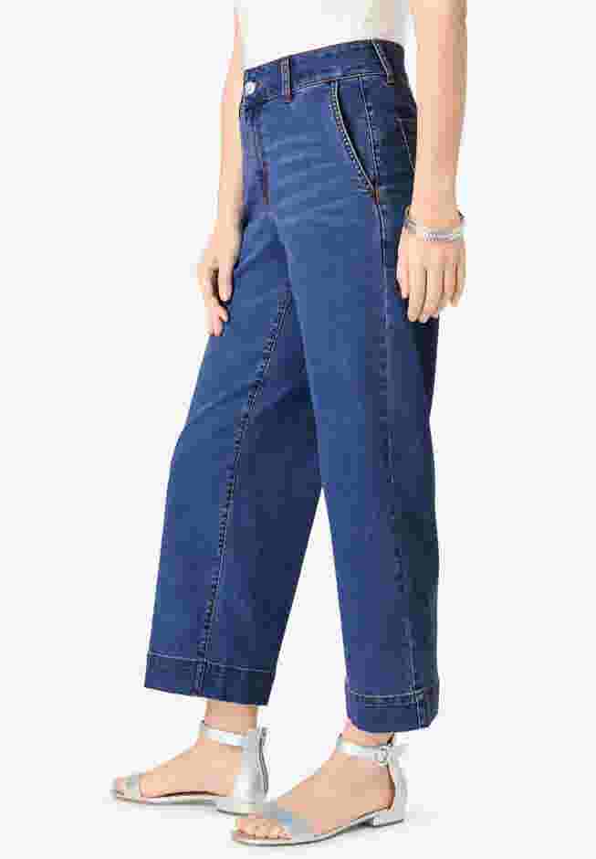 Wide Leg Crop Jean image number 2