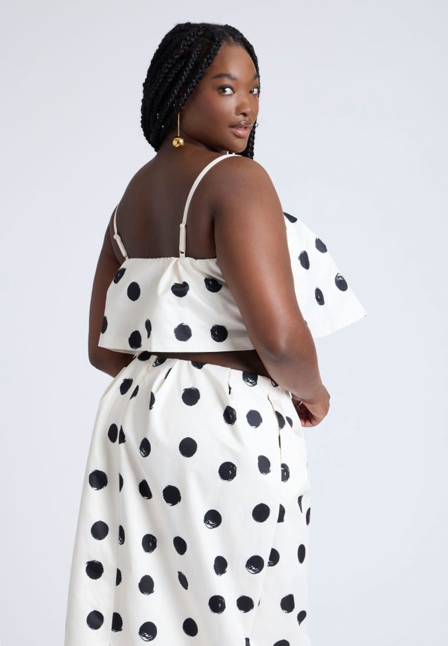 Cropped Bubble Top image number null
