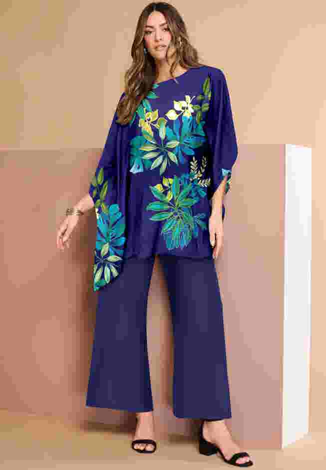 Ultrasmooth® Fabric Cropped Pant image number 2