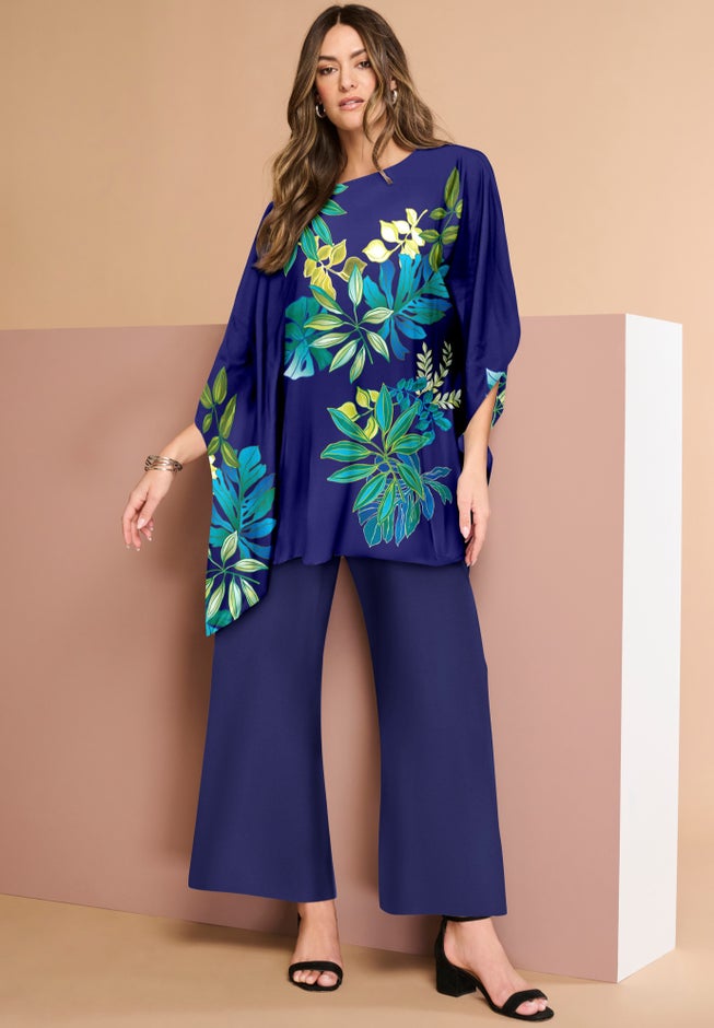 Ultrasmooth® Fabric Cropped Pant image number 3