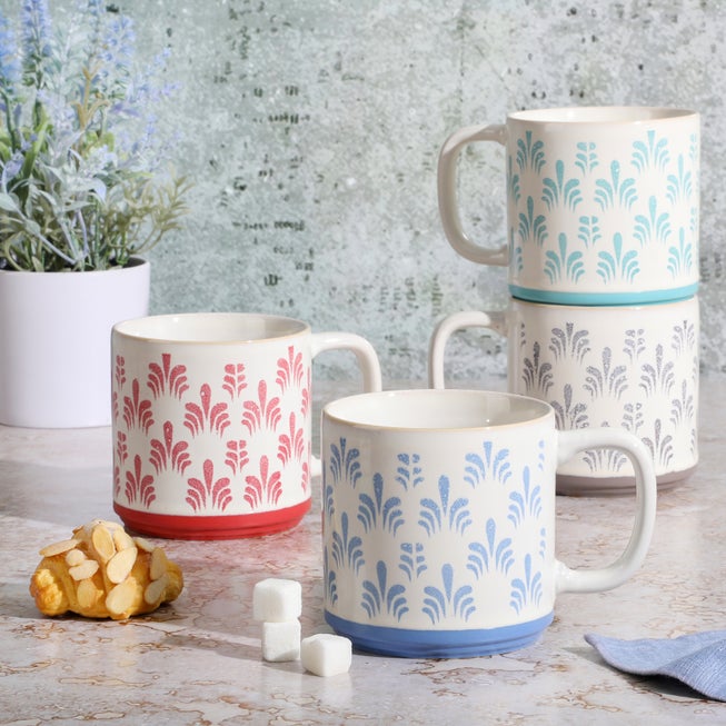 Palmridge 15 oz. Stackable Mugs, Set of 4 image number 1