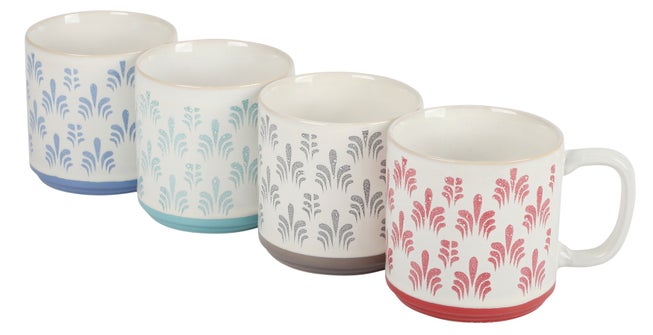 Palmridge 15 oz. Stackable Mugs, Set of 4 image number 3