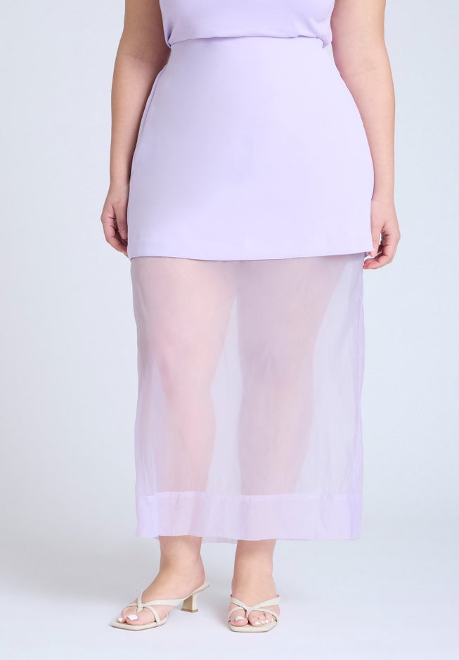 Organza Twofer Skirt image number 2