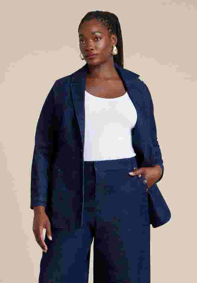 Denim Blazer image number 0