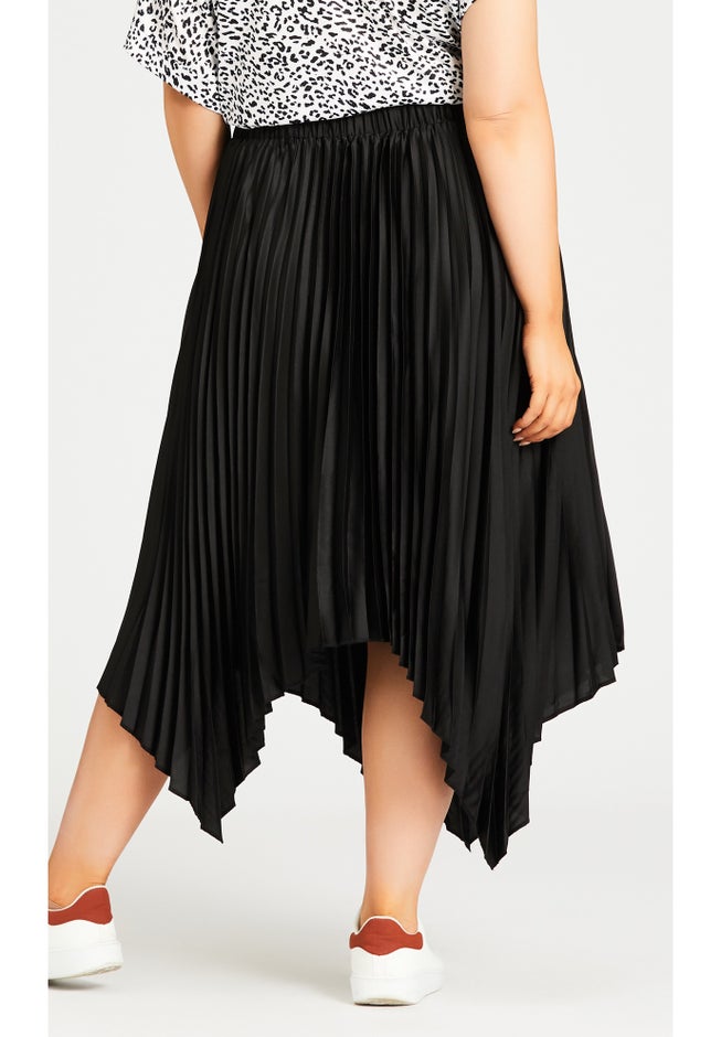 Pleated Plain Skirt image number 4