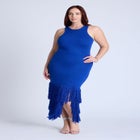 Fringe Maxi Dress image number null