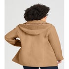 Faux Wool Peacoat image number null