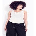 Wide Leg Crop Pant image number null