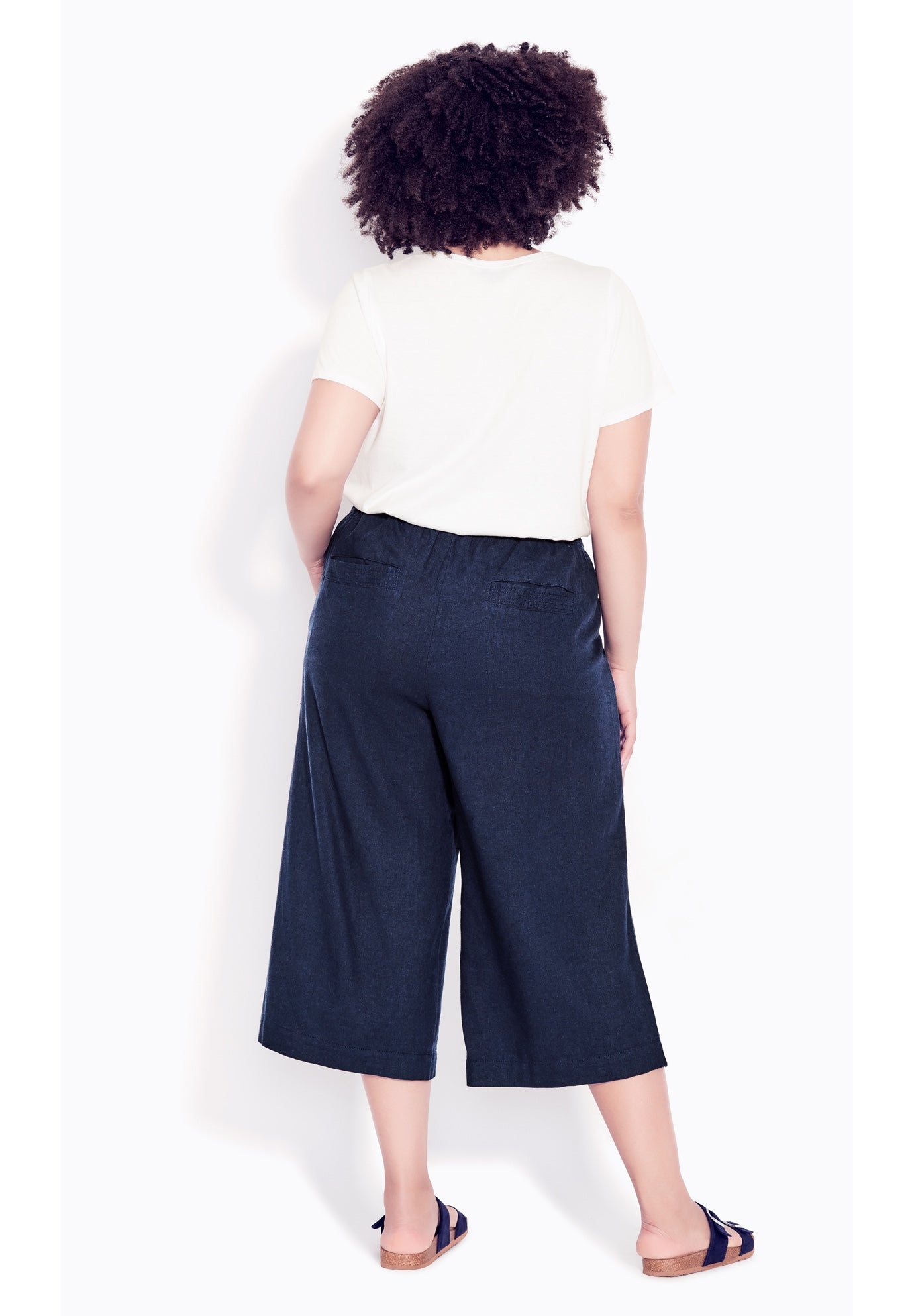 Wide Leg Crop Pant image number 1