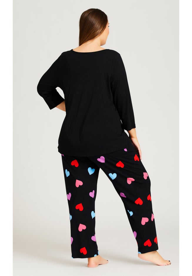 Heart Print Top image number 4