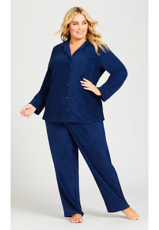 Button Fleece Top image number 3