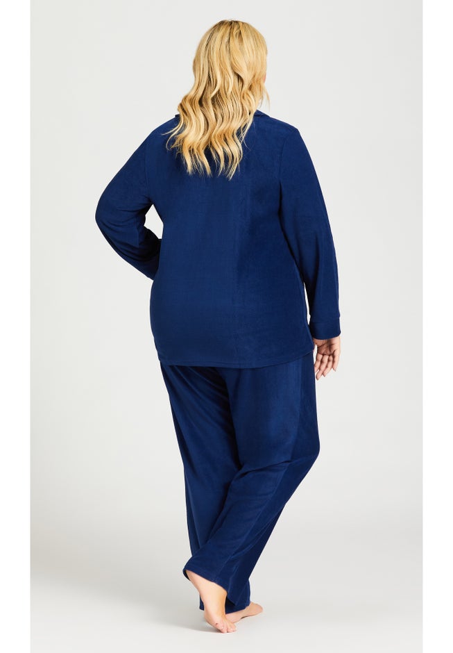 Button Fleece Top image number 4