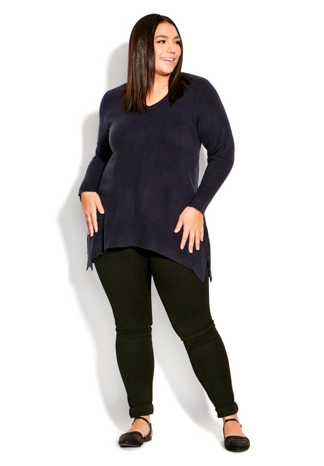 Deep Valley V Neck Sweater image number 1