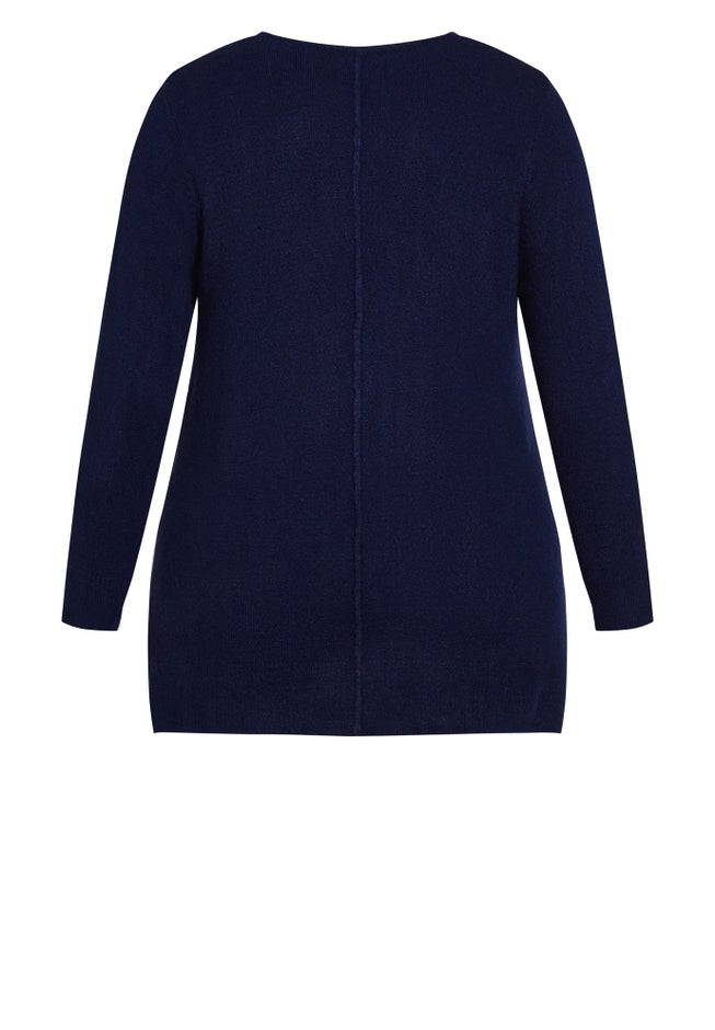 Deep Valley V Neck Sweater image number 5