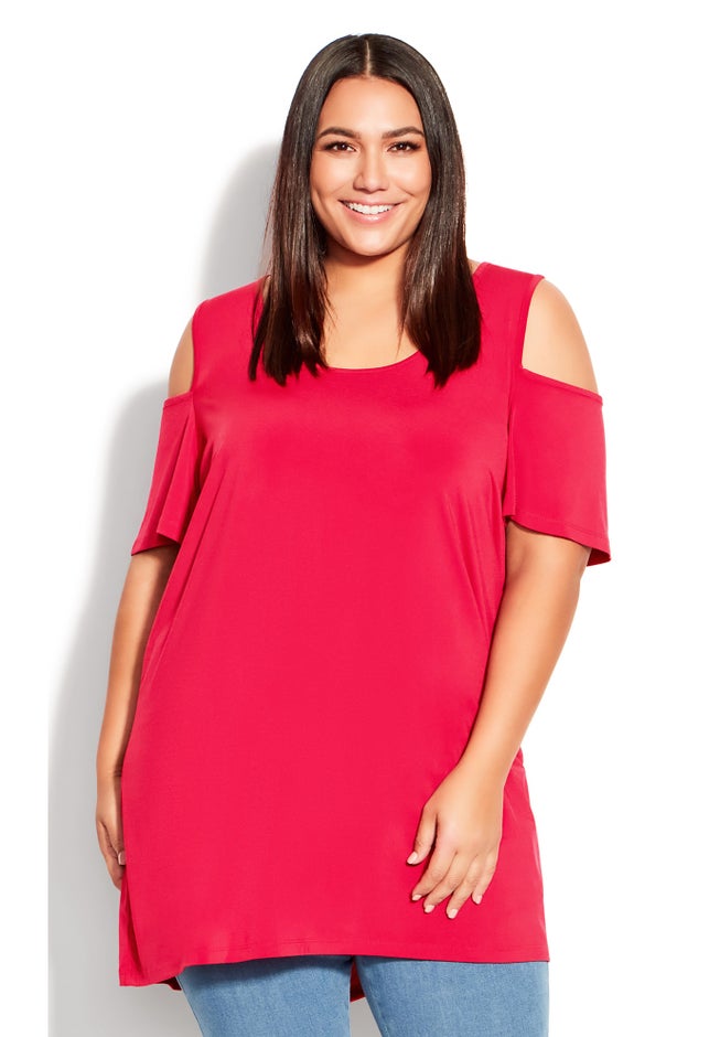 Claire Cold Shoulder Tunic image number 3
