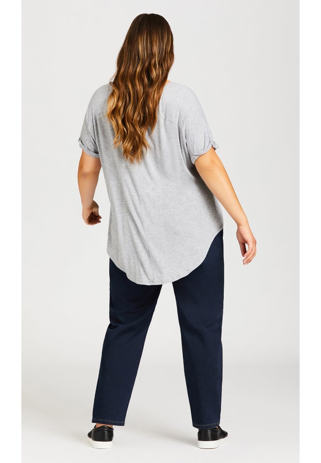 Hi Rise Straight Jegging image number 4