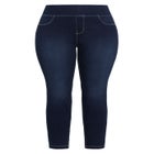 Butter Denim Pull-On High Rise Jean image number null