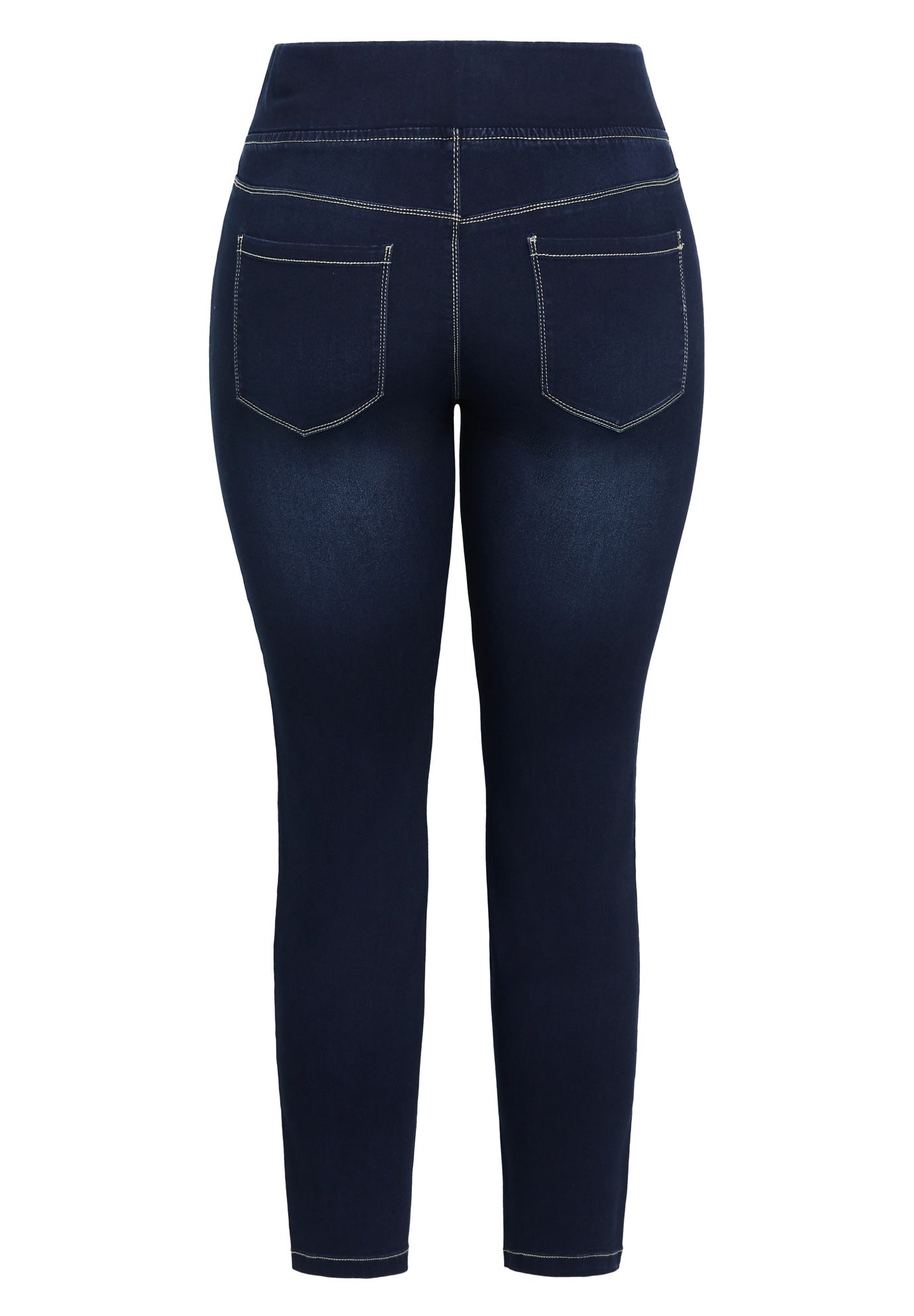 Butter Denim Pull-On High Rise Jean image number 5