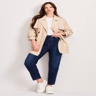 Butter Denim Pull-On High Rise Jean image number null