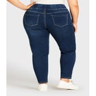 Butter Denim Pull-On High Rise Jean image number null