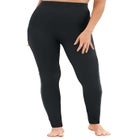 Plush Lined Footless Leggings image number null