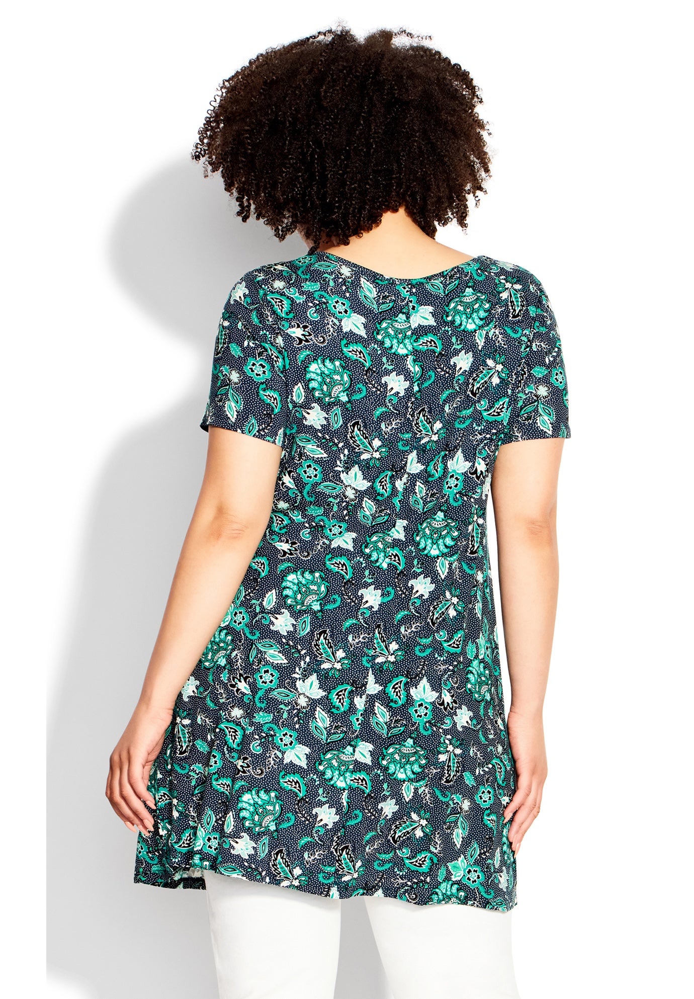 Love Swing Print Tunic image number 2