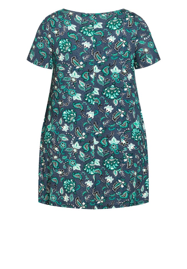 Love Swing Print Tunic image number 5