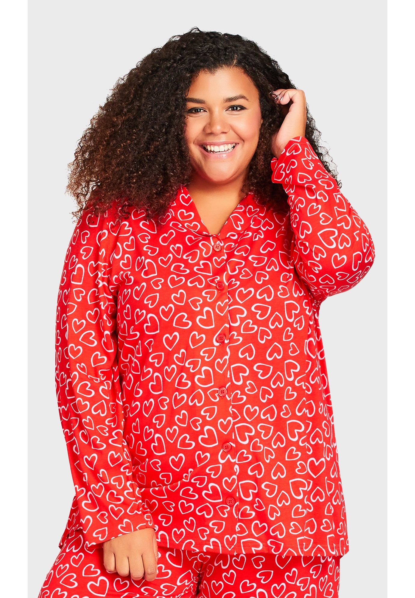 Button Through Sleep Top image number 0